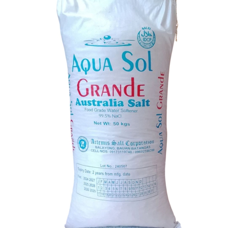 Aqua Sol Grande 50kgs with Liner | ARTEMIS SALT